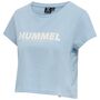 Hummel Hmllegacy Woman Cropped T-Shirt - placid blue