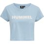 Hummel Hmllegacy Woman Cropped T-Shirt - placid blue