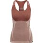 Hummel Hmlclea Seamless Top - withered rose/rose tan melange