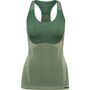 Hummel Hmlclea Seamless Top - laurel wreath/lily pad melange
