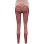 Hummel Hmlclea Seamless Mid Waist Tights - withered rose/rose tan melange