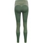 Hummel Hmlclea Seamless Mid Waist Tights - laurel wreath/lily pad melange