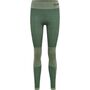 Hummel Hmlclea Seamless Mid Waist Tights - laurel wreath/lily pad melange