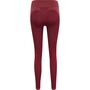 Hummel Hmlclea Seamless Mid Waist Tights - cabernet/apple butter melange
