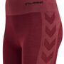 Hummel Hmlclea Seamless Mid Waist Tights - cabernet/apple butter melange