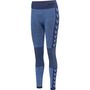 Hummel Hmlclea Seamless Mid Waist Tights - granada sky/navy peony melange