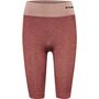 Hummel Hmlclea Seamless Cycling Shorts - withered rose/rose tan melange