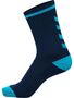 Hummel Elite Indoor Sock Low Pa - black iris/atomic blue