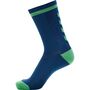 Hummel Elite Indoor Sock Low Pa - green ash/blue coral