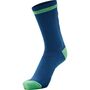 Hummel Elite Indoor Sock Low Pa - green ash/blue coral