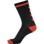 Hummel Elite Indoor Sock Low Pa - black/fiesta