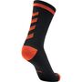 Hummel Elite Indoor Sock Low Pa - black/fiesta