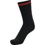 Hummel Elite Indoor Sock Low Pa - black/cherry tomato