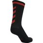 Hummel Elite Indoor Sock Low Pa - black/cherry tomato