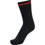 Hummel Elite Indoor Sock Low Pa - black/cherry tomato