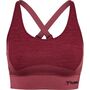 Hummel Hmlclea Seamless Sports Top - cabernet/apple butter melange