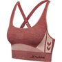 Hummel Hmlclea Seamless Sports Top - withered rose/rose tan melange