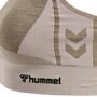 Hummel Hmlclea Seamless Sports Top - chateau gray/driftwood melange