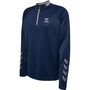 Hummel Hmlgg12 Action Half Zip Sweat - marine/alloy