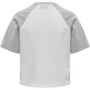 Hummel Hmllgc Naya Cropped T-Shirt - light grey melange