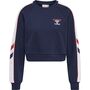 Hummel Hmlic Durban Woman Crop Sweatshirt - peacoat