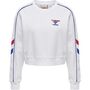 Hummel Hmlic Durban Woman Crop Sweatshirt - white