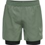 Hummel Hmlmt Force 2 In 1 Shorts - laurel wreath