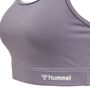 Hummel Hmlmt Chipo Padded Sports Bra - minimal gray