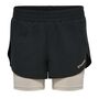 Hummel Hmlmt Track 2 In 1 Shorts - black