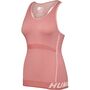 Hummel Hmlte Christel Seamless Top - withered rose/rose tan melange