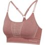Hummel Hmlmt Energy Seamless Sports Top - withered rose/rose tan melange