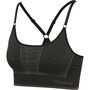 Hummel Hmlmt Energy Seamless Sports Top - black/asphalt melange