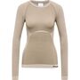 Hummel Hmlclea Seamless Tight T-Shirt Ls - chateau gray/driftwood melange