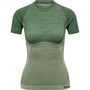 Hummel Hmlclea Seamless Tight T-Shirt - laurel wreath/lily pad melange