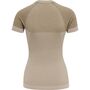 Hummel Hmlclea Seamless Tight T-Shirt - chateau gray/driftwood melange