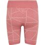 Hummel Hmlmt Energy Seamless Mw Shorts - withered rose/rose tan melange