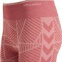 Hummel Hmlmt Energy Seamless Mw Shorts - withered rose/rose tan melange