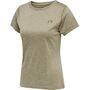 newline Women Statement T-Shirt S/S - winter twig melange