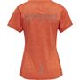 newline Women Statement T-Shirt S/S - spicy orange melange