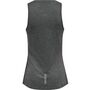 newline Women Running Singlet - forged iron melange