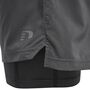 newline Women 2-In-1 Running Shorts - forged iron