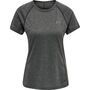 newline Women Running T-Shirt S/S - forged iron melange