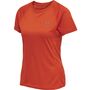 newline Women Running T-Shirt S/S - spicy orange
