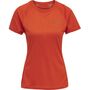 newline Women Running T-Shirt S/S - spicy orange