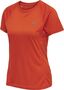 newline Women Running T-Shirt S/S - spicy orange