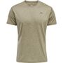 newline Men Statement T-Shirt S/S - winter twig melange