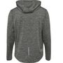 Hummel Hmlaston Hoodie - dark grey melange