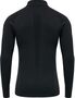 Hummel Hmlstroke Seamless Half Zip - black