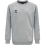 Hummel Hmlmove Grid Cotton Sweatshirt Kids - grey melange