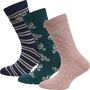 Hummel Hmlalfie Sock 3-Pack - woodrose